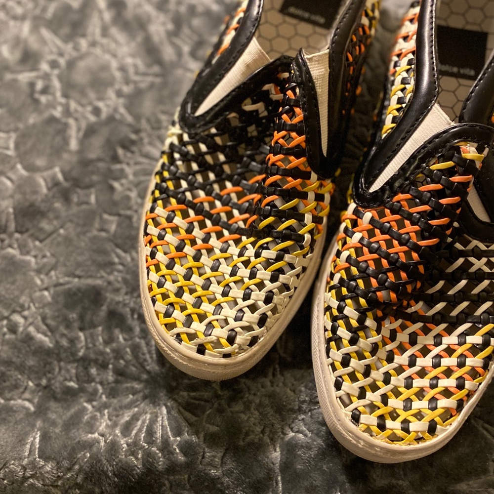 Dolce Vita weave style slip-ons size 7